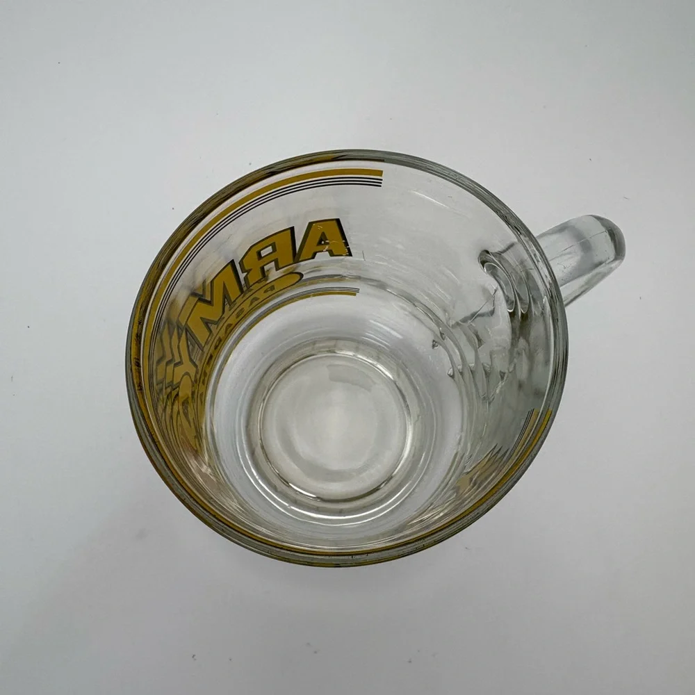 1983 Rose Bowl Clear Glass Mug Army v. Navy